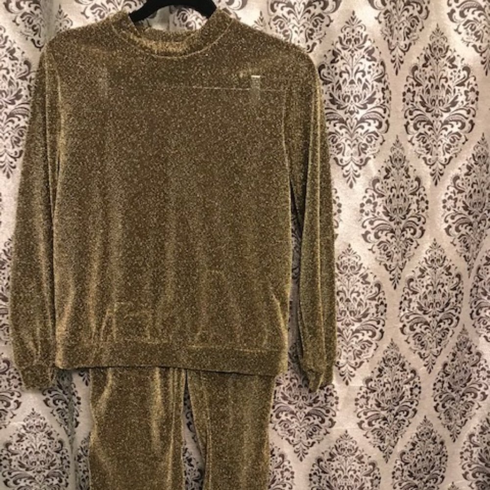 Gold Shimmer 2 Piece Set